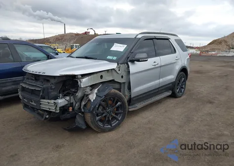 2018 Ford Explorer Xlt z USA, uszkodzony, nr VIN 1FM5K8D82JGC59298